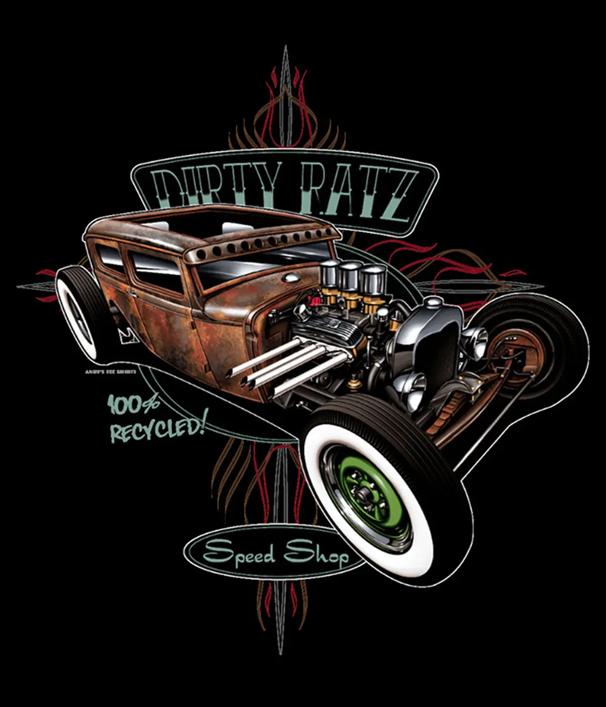 Men 2019 Summer Round Neck Men'S T Shirt Men'S T-Shirt Fashion Dirty Ratz Hot Rod Car Fans Front Print Che Guevara T Shirt
Men 2019 Summer Round Neck Men'S T Shirt Men'S T-Shirt Fashion Dirty Ratz Hot Rod Car Fans Front Print Che Guevara T Shirt