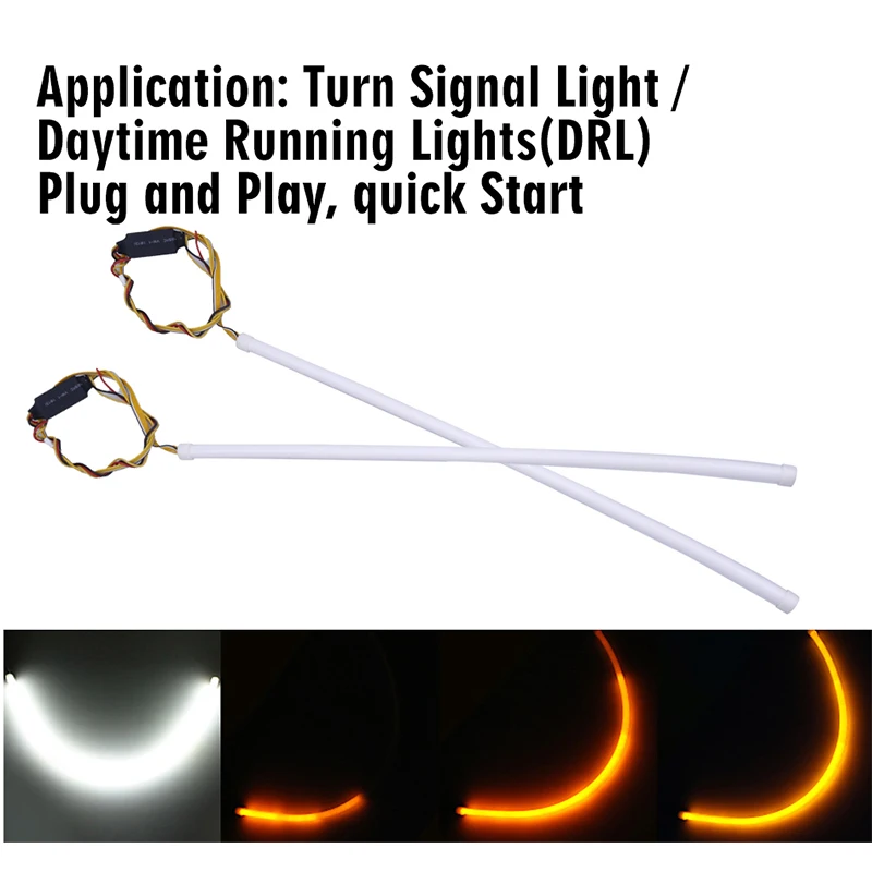 Universal Daytime Running Light DRL External LED Strip Light Auto Waterproof Angel Eye Car Styling Stop Signal Fog Lamp 12V HLXG
Universal Daytime Running Light DRL External LED Strip Light Auto Waterproof Angel Eye Car Styling Stop Signal Fog Lamp 12V HLXG
