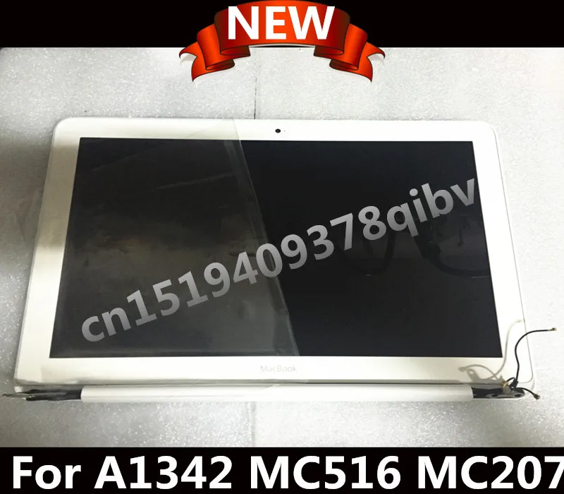 Genuine White 13" Laptop Complete LCD LED Screen display Assembly for Macbook A1342 MC207 MC516 2007 2008 2009 Year
Genuine White 13" Laptop Complete LCD LED Screen display Assembly for Macbook A1342 MC207 MC516 2007 2008 2009 Year