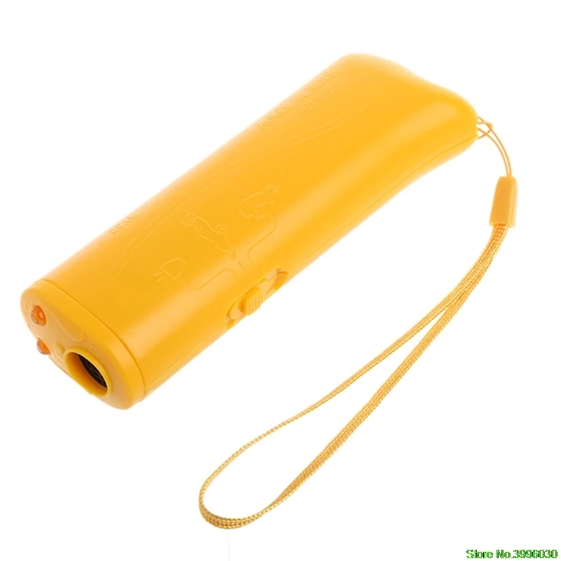 3 in 1 Ultrasonic Anti Bark Stop Barking Dog Training Repeller Control Trainer LED Flashlight 
3 in 1 Ultrasonic Anti Bark Stop Barking Dog Training Repeller Control Trainer LED Flashlight