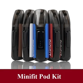 Original Minifit Pod System Ultra Portable Vape Kit Built-in 370mAh Battery 1.5mL Cartridge Electronic Cigarette Starter Kit
Original Minifit Pod System Ultra Portable Vape Kit Built-in 370mAh Battery 1.5mL Cartridge Electronic Cigarette Starter Kit