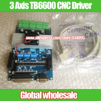 1pcs 3-axis engraving machine engraving machine control panel controller / three Axis TB6600 CNC Driver Controller Board
1pcs 3-axis engraving machine engraving machine control panel controller / three Axis TB6600 CNC Driver Controller Board