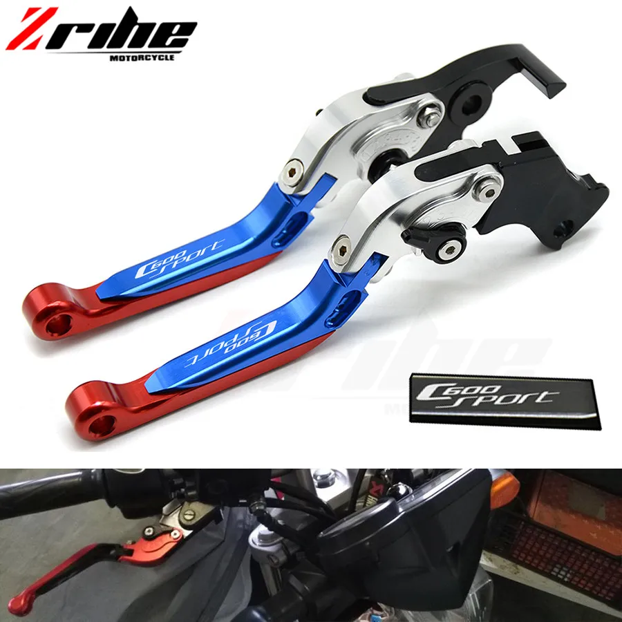 For bmw C600sport 2011 2012 2013 2014 2015 15 14 13 Motorcycle Accessories CNCAluminum Folding Extendable Brake Clutch Levers