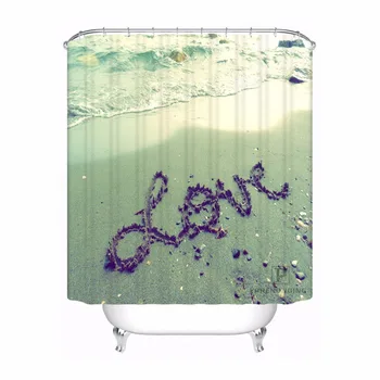 Custom Sea Beach Flower Bathroom Acceptable Shower Curtain Polyester Fabric Bathroom Curtain #180318-37-5
Custom Sea Beach Flower Bathroom Acceptable Shower Curtain Polyester Fabric Bathroom Curtain #180318-37-5