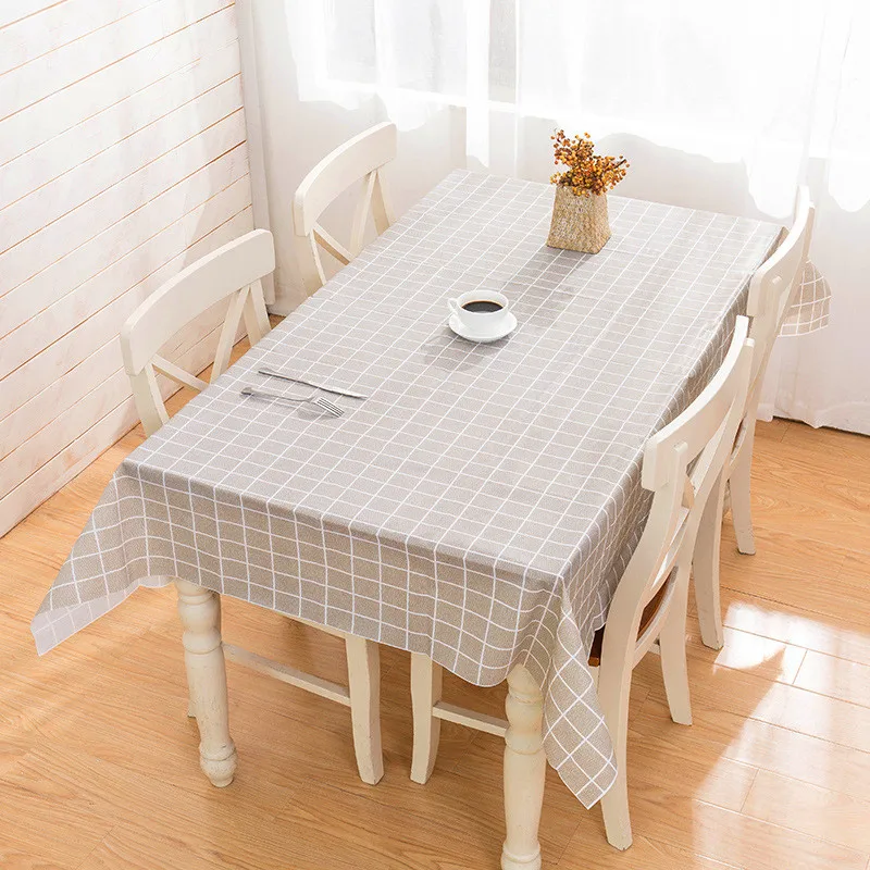 Yooap PVC Table Cloth 4-Colors 4-Sizes Square Rectangle Plaid Coffe Table Anti-hot Oilproof Waterproof Plaid Plastic Table Cloth
Yooap PVC Table Cloth 4-Colors 4-Sizes Square Rectangle Plaid Coffe Table Anti-hot Oilproof Waterproof Plaid Plastic Table Cloth