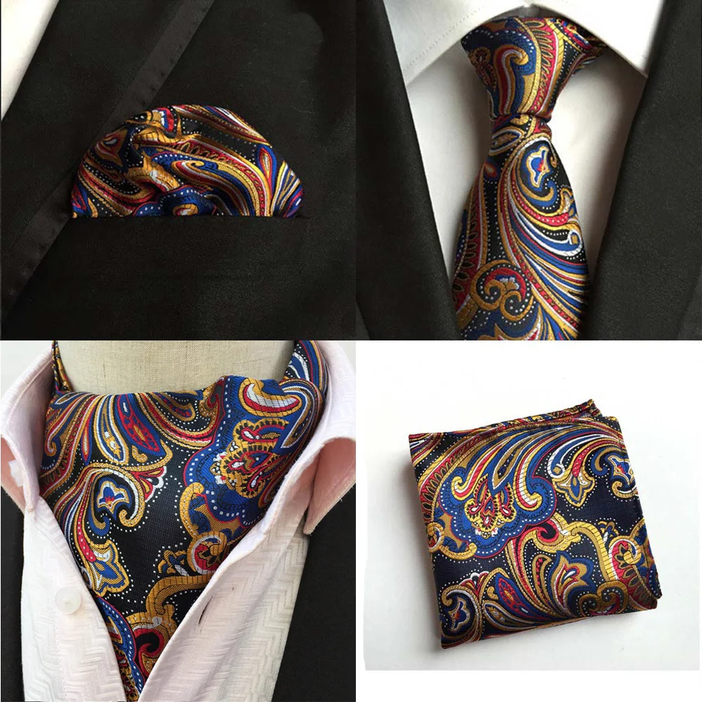 Mens Colorful Paisley Floral Silk Necktie Tie Ascot Cravat Handkerchief Lot HZTIE0258
Mens Colorful Paisley Floral Silk Necktie Tie Ascot Cravat Handkerchief Lot HZTIE0258