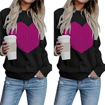 New Fashion Sweater Woman Loose OL Commuter Pullover Round Collar Knitted Sweater Solid Regular Full sleeve O-Neck Flat Knitted
New Fashion Sweater Woman Loose OL Commuter Pullover Round Collar Knitted Sweater Solid Regular Full sleeve O-Neck Flat Knitted