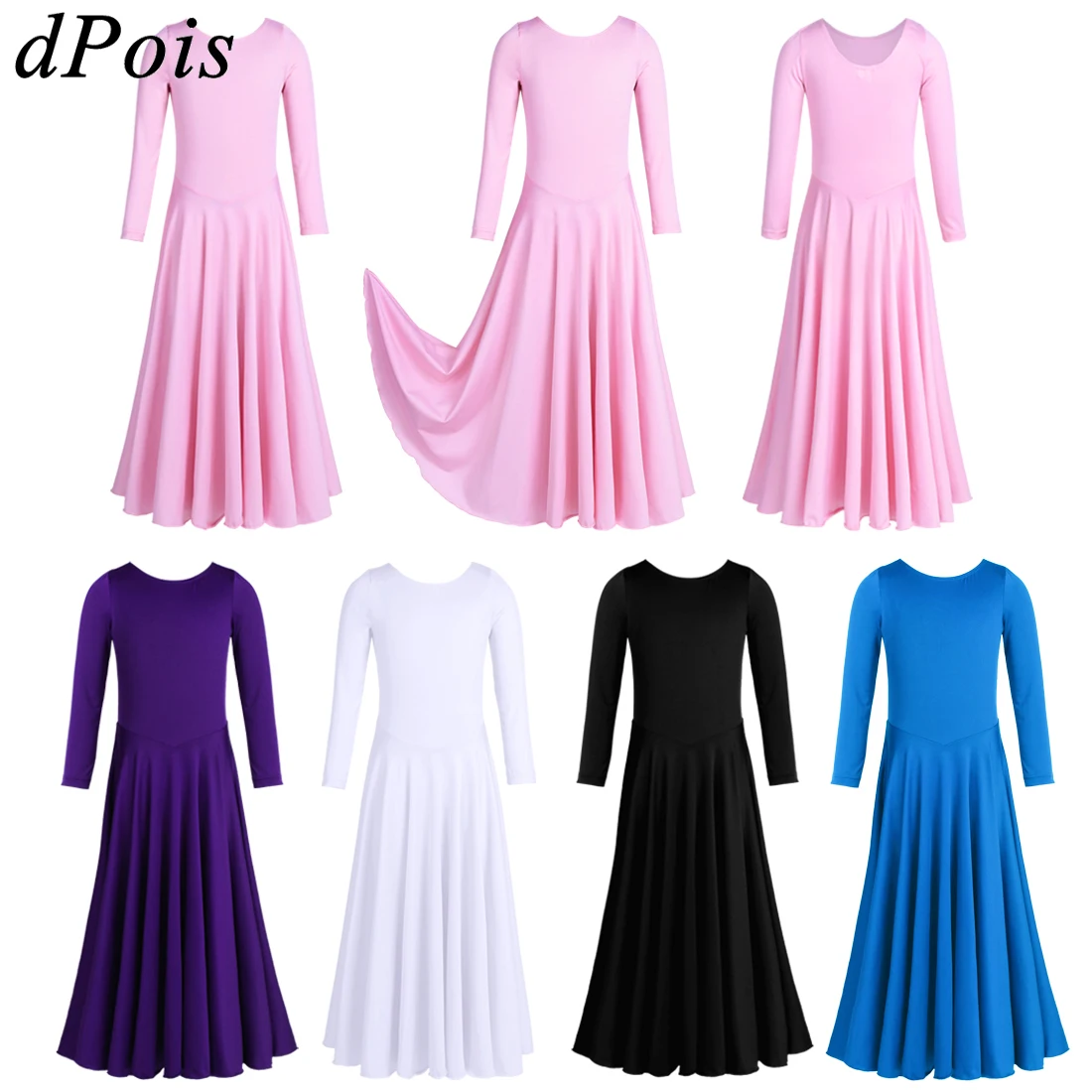 Girls Long Sleeves Loose Fit Ballet Dance Dress Girls Praise Dance Dresses Ballet Dress Lyrical Dance Dress Gymnastics Leotard
Girls Long Sleeves Loose Fit Ballet Dance Dress Girls Praise Dance Dresses Ballet Dress Lyrical Dance Dress Gymnastics Leotard
