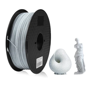 Marble Color 3D Printer PLA Filament 1.75MM 1KG Rock Texture Copper Gold Printing Material for Stone Ceramic Statue Creativity
Marble Color 3D Printer PLA Filament 1.75MM 1KG Rock Texture Copper Gold Printing Material for Stone Ceramic Statue Creativity