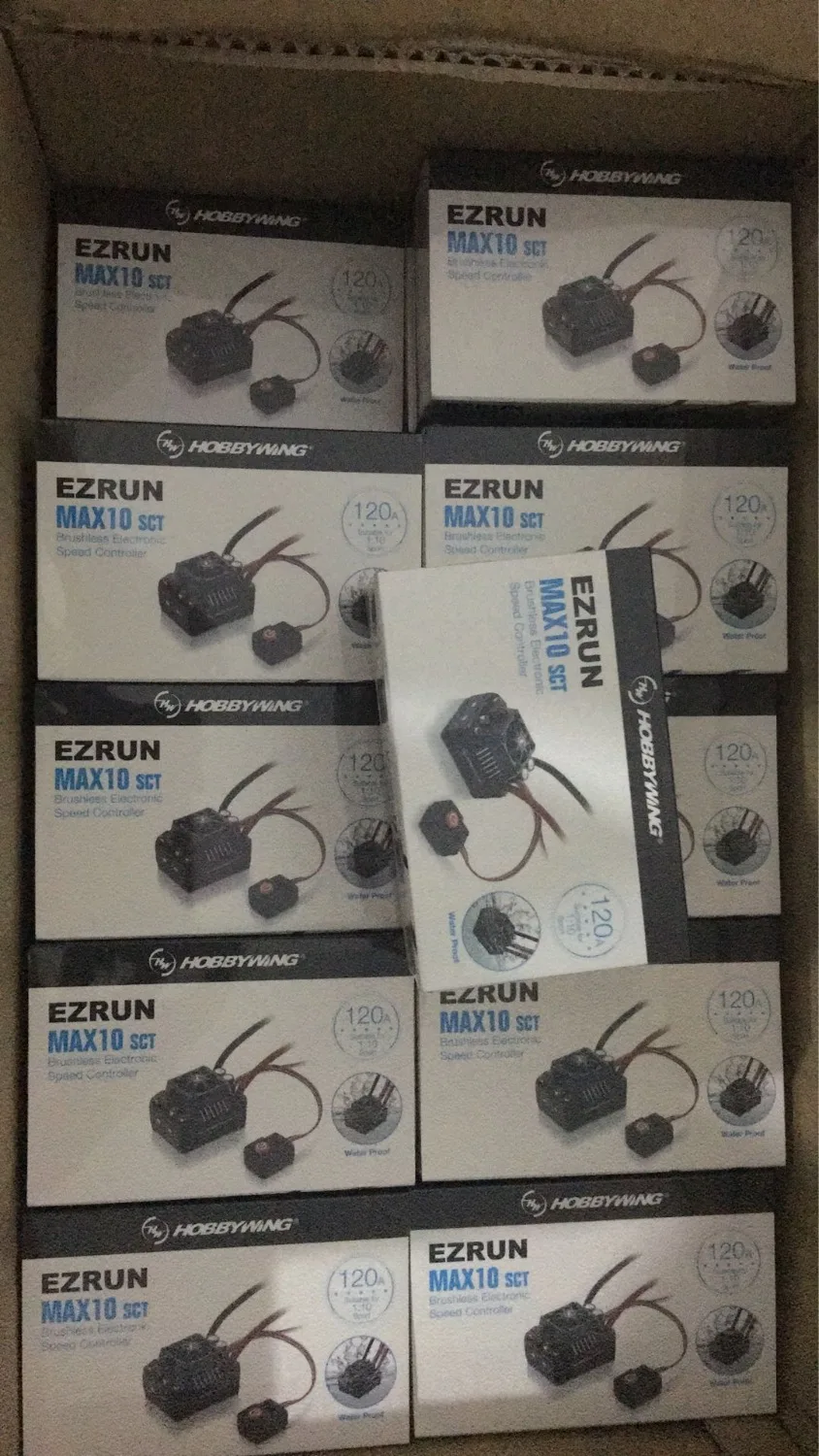 Hobbywing EZRUN Max10 120A ESC Waterproof Brushless ESC 1/10 SCT RC Hobby Truck MAX10-SCT 120A
Hobbywing EZRUN Max10 120A ESC Waterproof Brushless ESC 1/10 SCT RC Hobby Truck MAX10-SCT 120A