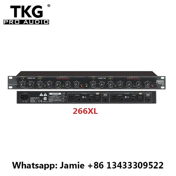 TKG sound systems equipment dj audio Professional precision maximizer dual channel compressor limiter 266XL speaker limiter
TKG sound systems equipment dj audio Professional precision maximizer dual channel compressor limiter 266XL speaker limiter