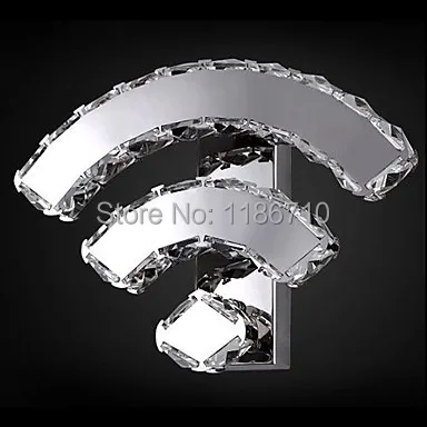 crystal wall lamp 1 Light Modern Artistic Stainless Steel Plating crystal wall sconce Free shipping
crystal wall lamp 1 Light Modern Artistic Stainless Steel Plating crystal wall sconce Free shipping