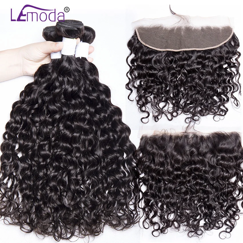 Brazilian Water Wave Bundles With Closure Remy Hair Lace Frontal With Bundles Deal Human Hair Bundles With Frontal Lemoda Hair
Brazilian Water Wave Bundles With Closure Remy Hair Lace Frontal With Bundles Deal Human Hair Bundles With Frontal Lemoda Hair