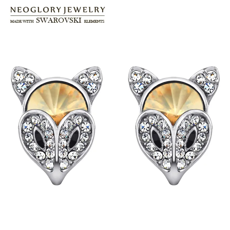 Neoglory Austria Crystal & Rhinestone Stud Earrings Alloy Plated Fashion Cute Fox Style Jewelry For Women Classic Sale
Neoglory Austria Crystal & Rhinestone Stud Earrings Alloy Plated Fashion Cute Fox Style Jewelry For Women Classic Sale