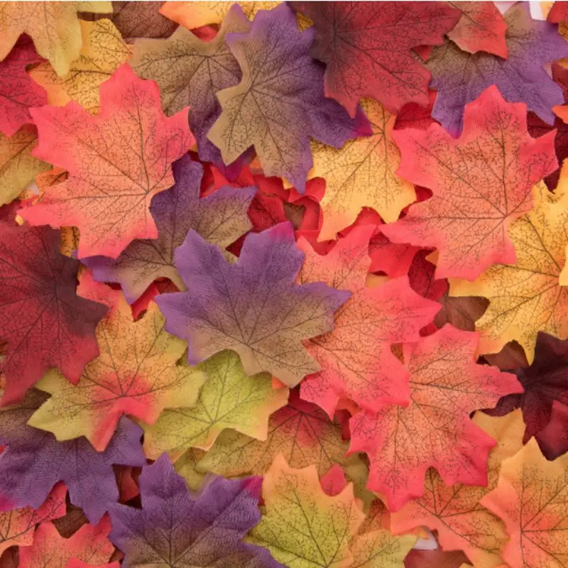 50pcs Artidicial Silk Maple Leaves Fake Fall Leaf For Art Scrapbooking Wedding Party Decoration Craft Flores
50pcs Artidicial Silk Maple Leaves Fake Fall Leaf For Art Scrapbooking Wedding Party Decoration Craft Flores