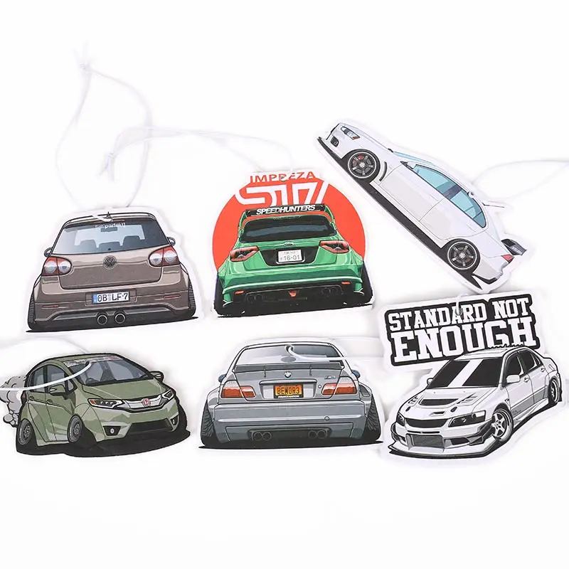 JDM Style Tuning Sport Cars Air Freshener Rear View Mirrow Pendent Solid Paper Fit (ALL BLACK ICE SMELL)
JDM Style Tuning Sport Cars Air Freshener Rear View Mirrow Pendent Solid Paper Fit (ALL BLACK ICE SMELL)