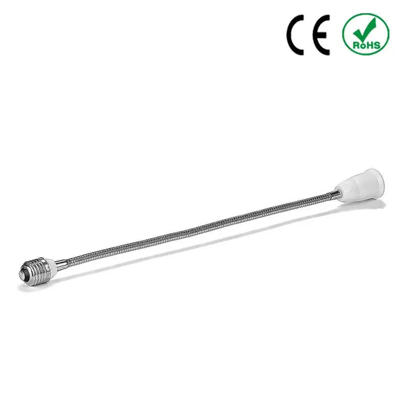 E27 to E27 Extend Adapter 50cm E27 to E26 Flexible Lamp Holder Converter Base Socket LED Light Bulb Extension Plug
E27 to E27 Extend Adapter 50cm E27 to E26 Flexible Lamp Holder Converter Base Socket LED Light Bulb Extension Plug