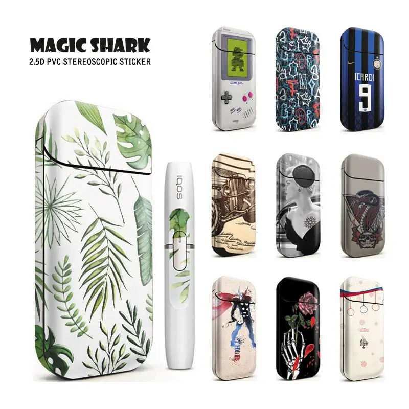 Magic Shark Raytheon Christmas Mario Game Boy Batman Leaf PVC Stereo Film Case Cover Sticker for IQOS 2.4 Plus 2.4p
Magic Shark Raytheon Christmas Mario Game Boy Batman Leaf PVC Stereo Film Case Cover Sticker for IQOS 2.4 Plus 2.4p