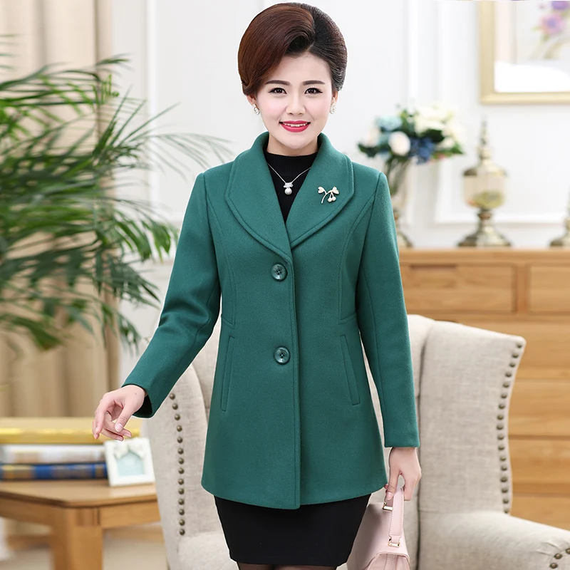 Women Wool blend coat Fashion New Autumn Winter Plus Size Wool jacket Women Lapel Slim Short Woolen coat Elegant Ladies Tops 5XL
Women Wool blend coat Fashion New Autumn Winter Plus Size Wool jacket Women Lapel Slim Short Woolen coat Elegant Ladies Tops 5XL
