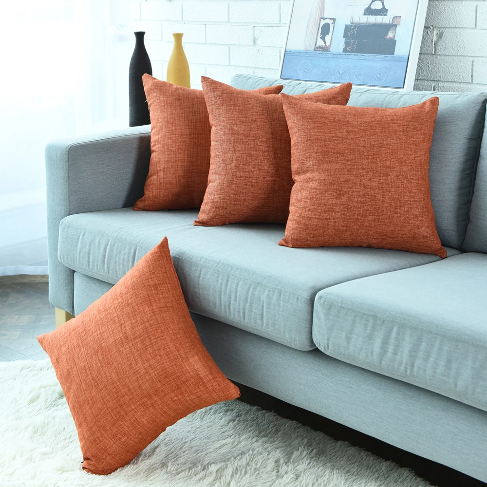 Sinogem 1 Piece Pure Color Series Cushion Cover Lovely Colorful Solid Color Cotton Linen Pillow Cover Cushion Cover Pillow Case
Sinogem 1 Piece Pure Color Series Cushion Cover Lovely Colorful Solid Color Cotton Linen Pillow Cover Cushion Cover Pillow Case