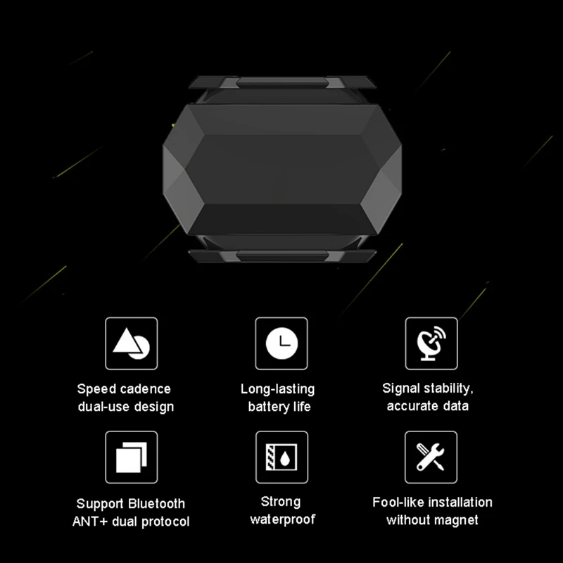 Bluetooth ANT+ Wireless Speed Cadence Sensor Speedometer Bicycle ANT Bluetooth Wireless For Bicycle Computer
Bluetooth ANT+ Wireless Speed Cadence Sensor Speedometer Bicycle ANT Bluetooth Wireless For Bicycle Computer