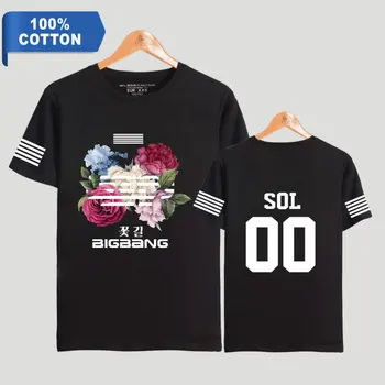 100% Cotton K-Pop Korea Bigbang Flower Road Kpop Short Sleeve T-shirt Bigbang Fans Fashion T-shirts Women Tee Shirts Clothes
100% Cotton K-Pop Korea Bigbang Flower Road Kpop Short Sleeve T-shirt Bigbang Fans Fashion T-shirts Women Tee Shirts Clothes