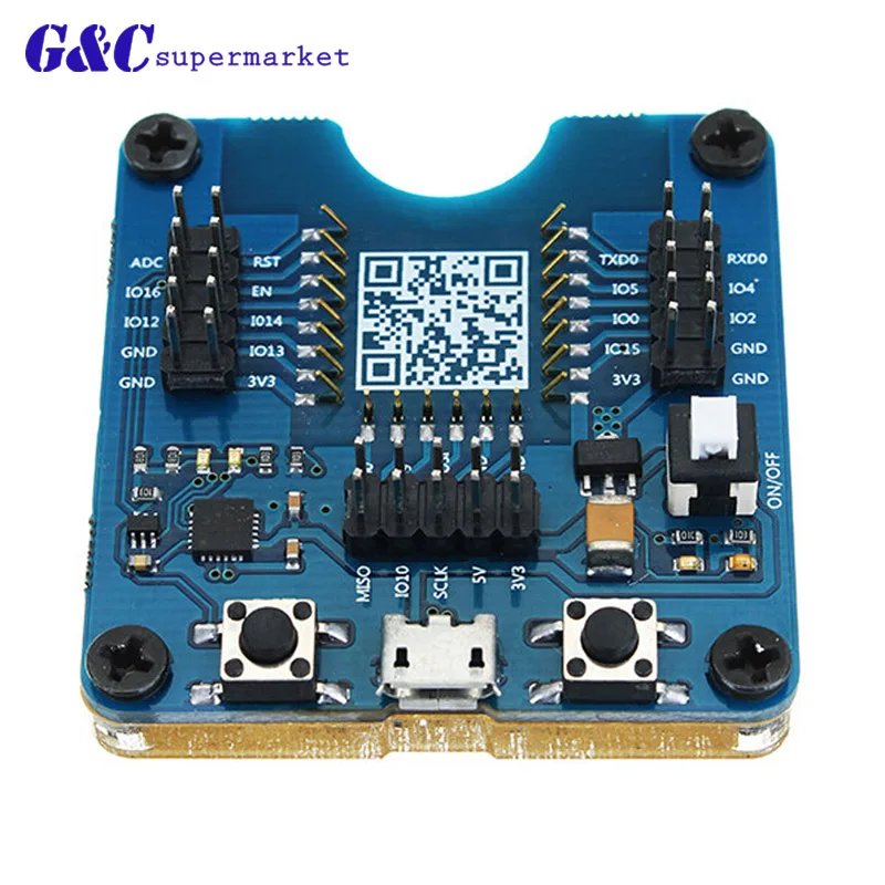 ESP8266 ESP-WROOM-32 ESP32-WROVER Development Board Test Burning Fixture Tool Downloader for ESP-12F ESP-07S ESP-12S
ESP8266 ESP-WROOM-32 ESP32-WROVER Development Board Test Burning Fixture Tool Downloader for ESP-12F ESP-07S ESP-12S