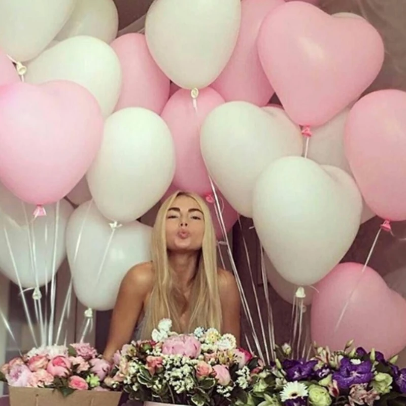 100pcs/lot 10inch Heart latex Balloon Air Balls Inflatable Wedding Birthday Party Decoration Float Balloons Toys Birthday Supply
100pcs/lot 10inch Heart latex Balloon Air Balls Inflatable Wedding Birthday Party Decoration Float Balloons Toys Birthday Supply