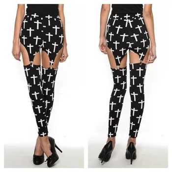 Fashion Style Stretchy Pants Sexy Leggings Clubwear 3SP8421 +Free Shipping For Fashion Cross Goth Rock Garter Buckle Pants
Fashion Style Stretchy Pants Sexy Leggings Clubwear 3SP8421 +Free Shipping For Fashion Cross Goth Rock Garter Buckle Pants