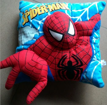 New Arrival Original Movie Spider Man Cushion Pillow Soft Plush Toy Doll Birthday Christmas Children Boy Gift Home Car Use
New Arrival Original Movie Spider Man Cushion Pillow Soft Plush Toy Doll Birthday Christmas Children Boy Gift Home Car Use