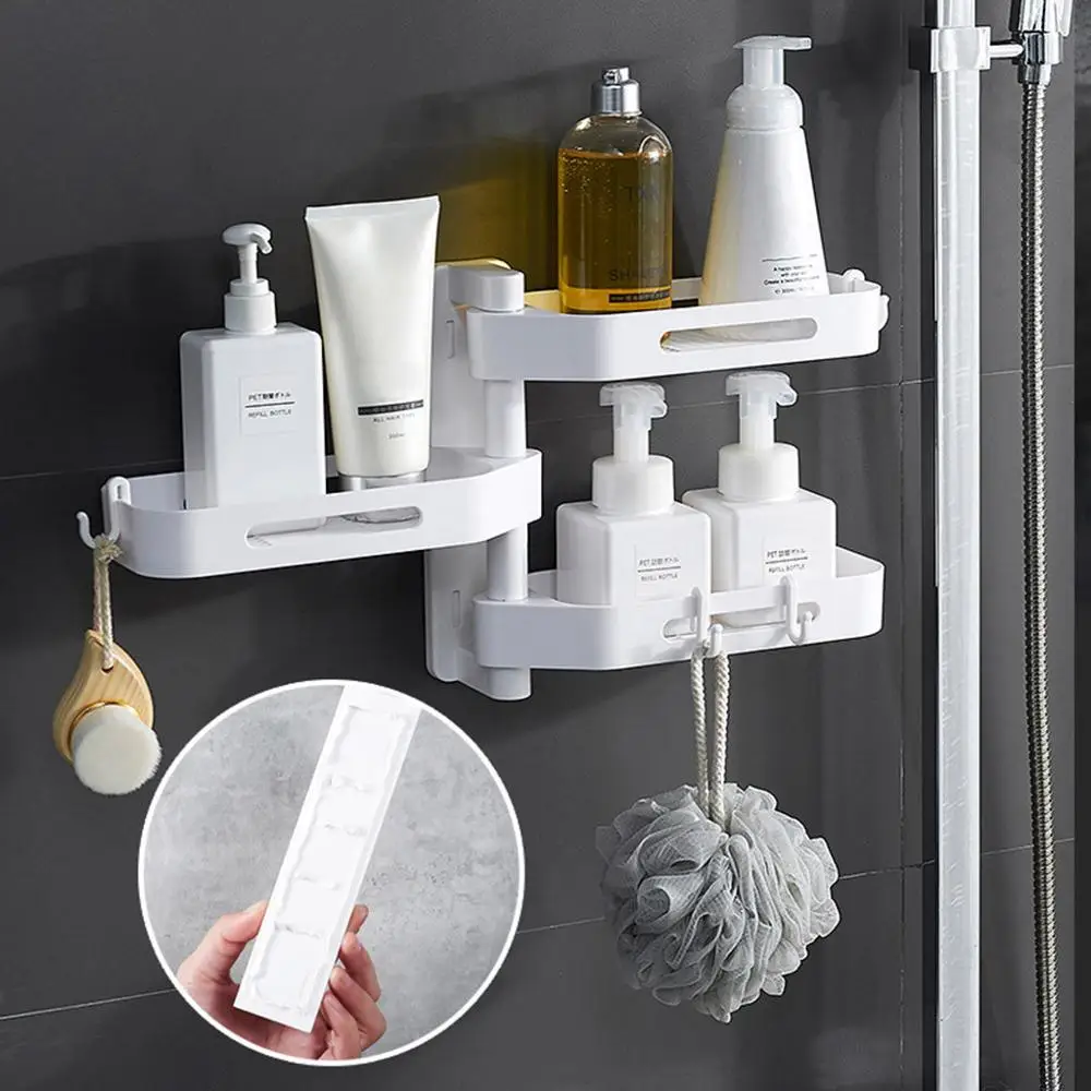 High Quality Degree Free of Punch Rotating Wall Mount Bathroom Shelf Durable Multifunctional Storage Rack Box #4J05
High Quality Degree Free of Punch Rotating Wall Mount Bathroom Shelf Durable Multifunctional Storage Rack Box #4J05