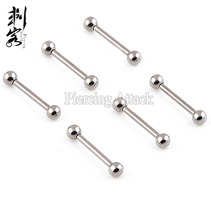 (Min. order $10) Body Jewelry 14 Gauge Surgical Steel Internally Threaded Piercing Tongue Ring
(Min. order $10) Body Jewelry 14 Gauge Surgical Steel Internally Threaded Piercing Tongue Ring