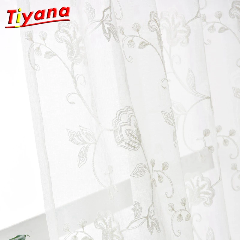 3D embroidery cotton linen fabric pure white Tulle Curtain sheer curtain Curtain Tulle curtain Eyelet Rod Pocket 3x2.6 WP144 *20
3D embroidery cotton linen fabric pure white Tulle Curtain sheer curtain Curtain Tulle curtain Eyelet Rod Pocket 3x2.6 WP144 *20