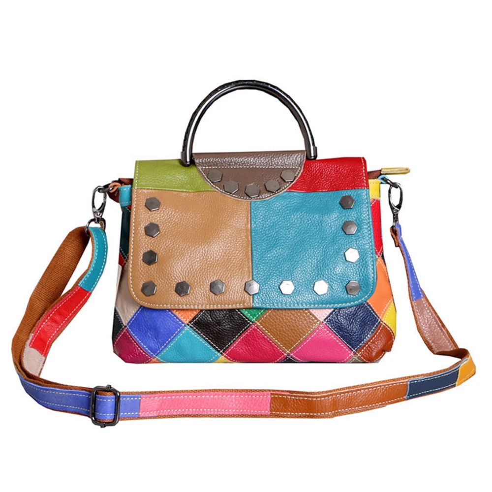 2018 New Hand Make Women Handbags Genuine Leather Lady Shoulder Bags Outdoor Travel Cowhide Waterproof Female Messenger Bags
2018 New Hand Make Women Handbags Genuine Leather Lady Shoulder Bags Outdoor Travel Cowhide Waterproof Female Messenger Bags