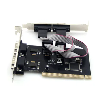 PCI to 4 serial card 4 COM RS232 serial port 9pin desktop PCI expansion adapter add on card