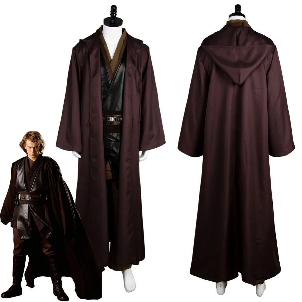 Star Wars Cosplay Anakin Skywalker Jedi Costume Adult Men Jedi Robe Cloak Uniform Halloween Carnival Cosplay Costumes
Star Wars Cosplay Anakin Skywalker Jedi Costume Adult Men Jedi Robe Cloak Uniform Halloween Carnival Cosplay Costumes
