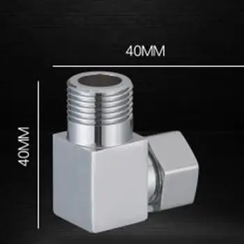 1/2'' BSP Male to Female Thread Copper Brass Cube Electrochromism Elbow Connector Coupling Loose Joint Union Nut Pipe Fitting
1/2'' BSP Male to Female Thread Copper Brass Cube Electrochromism Elbow Connector Coupling Loose Joint Union Nut Pipe Fitting