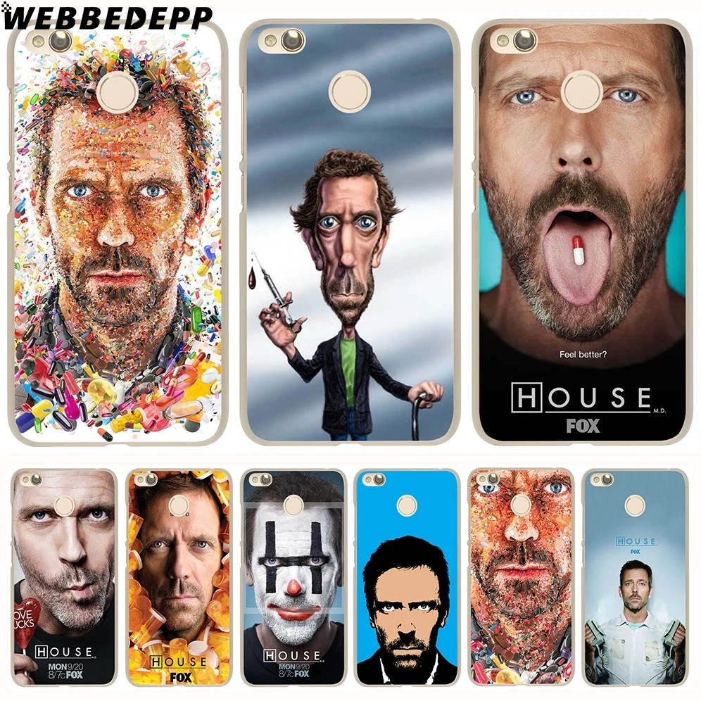 WEBBEDEPP Dr House Hugh Laurie Pills Phone Case for Xiaomi Redmi 4X 4A 5A 5 Plus 6 Pro 6A S2 7 Note 5 6 7 8 Pro 4X Go Cover
WEBBEDEPP Dr House Hugh Laurie Pills Phone Case for Xiaomi Redmi 4X 4A 5A 5 Plus 6 Pro 6A S2 7 Note 5 6 7 8 Pro 4X Go Cover