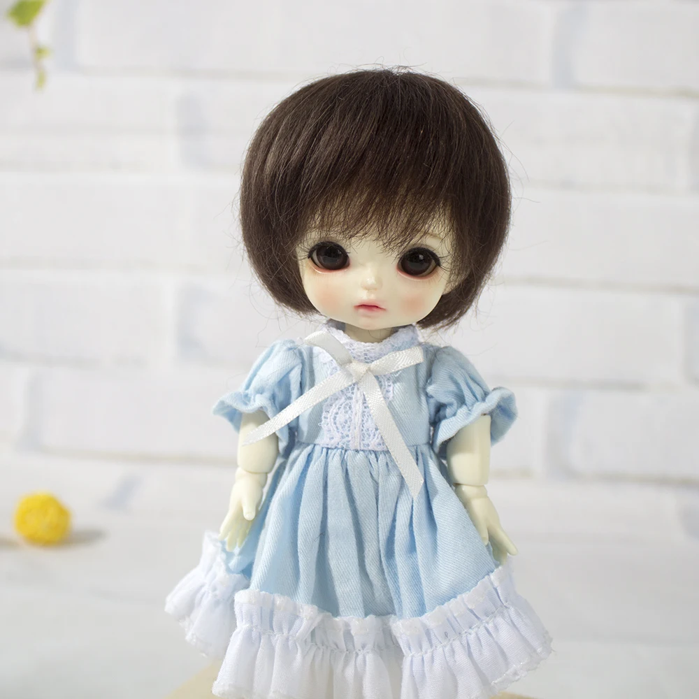 1/8 BJD Doll wig mohair material for 5 to 6 inch head circumference doll head ob11 doll Short hair Doll accessories
1/8 BJD Doll wig mohair material for 5 to 6 inch head circumference doll head ob11 doll Short hair Doll accessories
