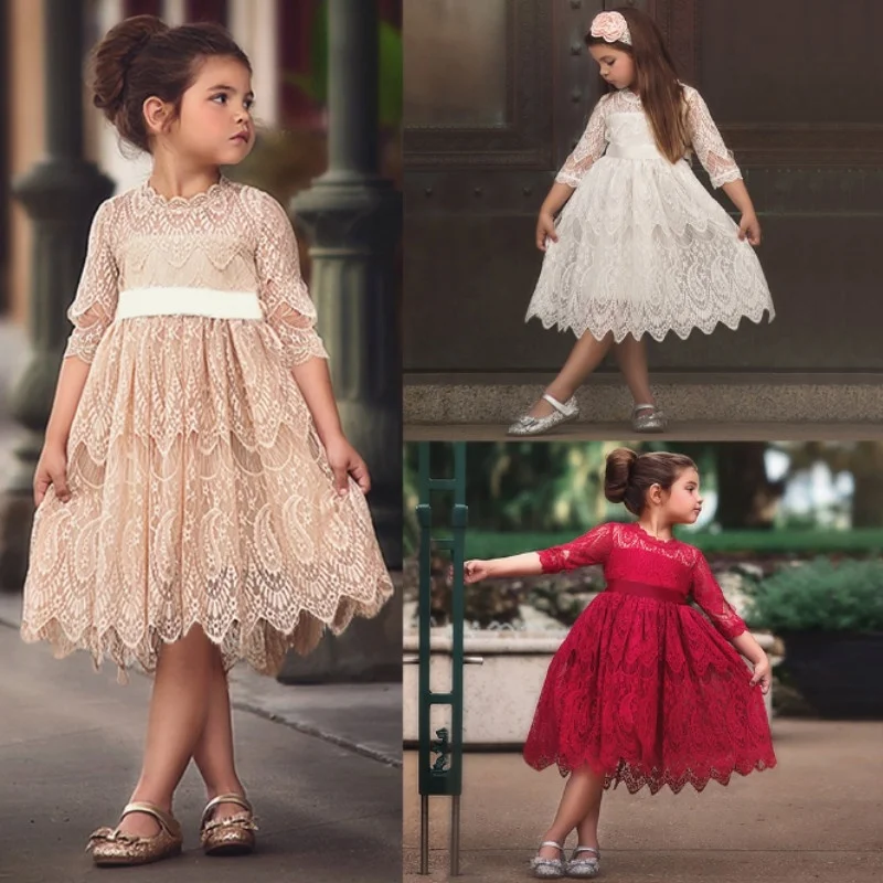 Baby Girl Dress Lace Hollow Tassel Designs Princess Costume Kids Dresses For Girls Party Wear Children Girl Clothing 3 6 8 Years
Baby Girl Dress Lace Hollow Tassel Designs Princess Costume Kids Dresses For Girls Party Wear Children Girl Clothing 3 6 8 Years