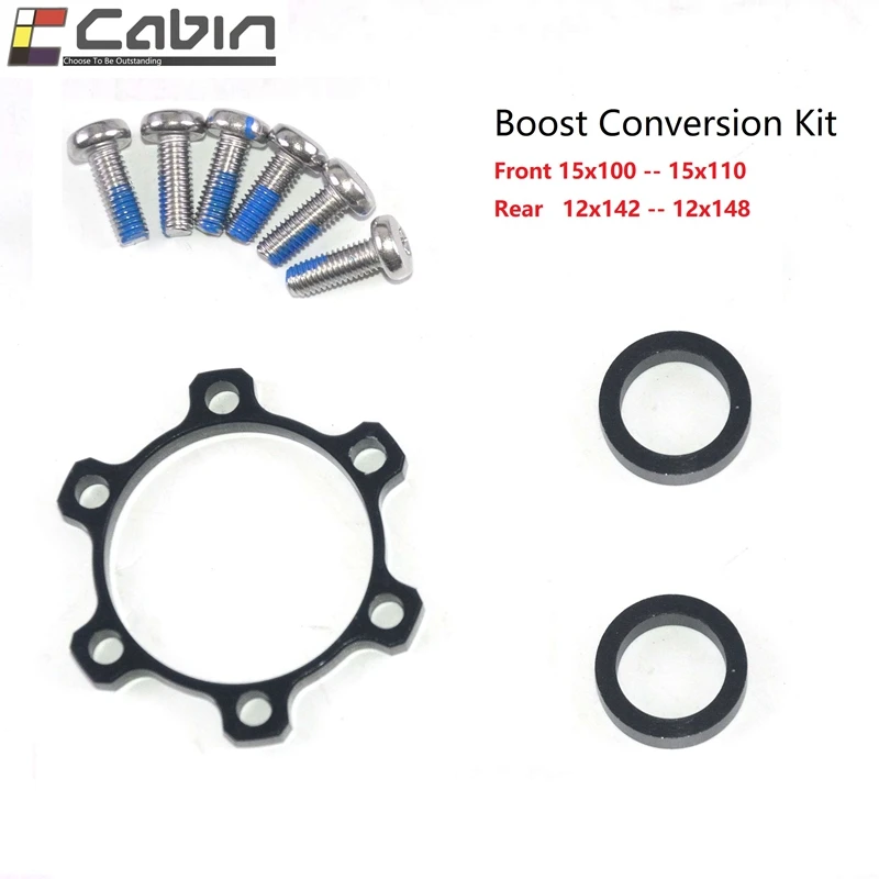 Velosa bicycle boost hub adapter, Boost Hub Conversion Kit, 15x100 to 15x110, 12x142 to 12x148 Conversion Spacer
Velosa bicycle boost hub adapter, Boost Hub Conversion Kit, 15x100 to 15x110, 12x142 to 12x148 Conversion Spacer