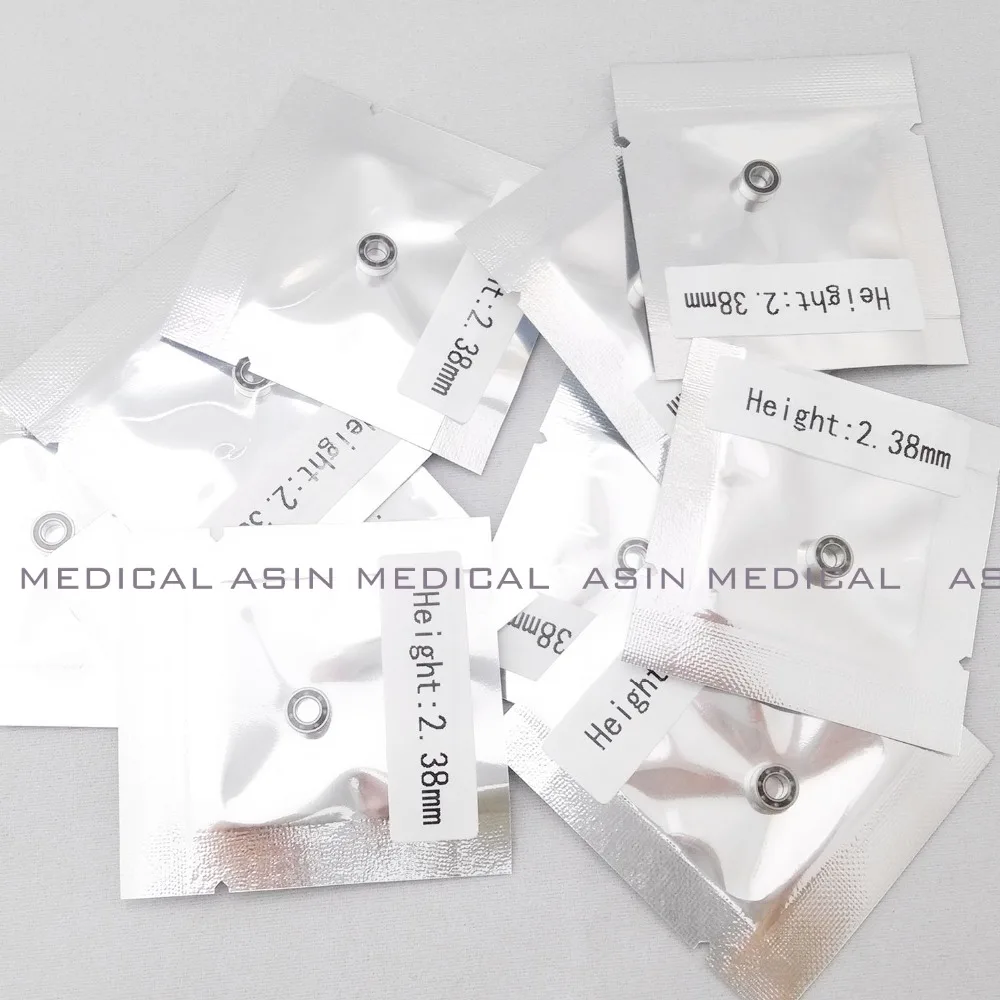 50pc High quality SR144 dental ceramic bearings for high speed handpiece for NSK for KAVO COXO Bearing 3.175*6.35*2.381 mm
50pc High quality SR144 dental ceramic bearings for high speed handpiece for NSK for KAVO COXO Bearing 3.175*6.35*2.381 mm
