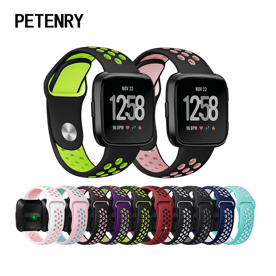 Watch Strap for Fitbit Versa Lite Colorful Soft Silicone Bracelet for Fitbit Versa Band Replacement Watch Band Strap Accessories
Watch Strap for Fitbit Versa Lite Colorful Soft Silicone Bracelet for Fitbit Versa Band Replacement Watch Band Strap Accessories