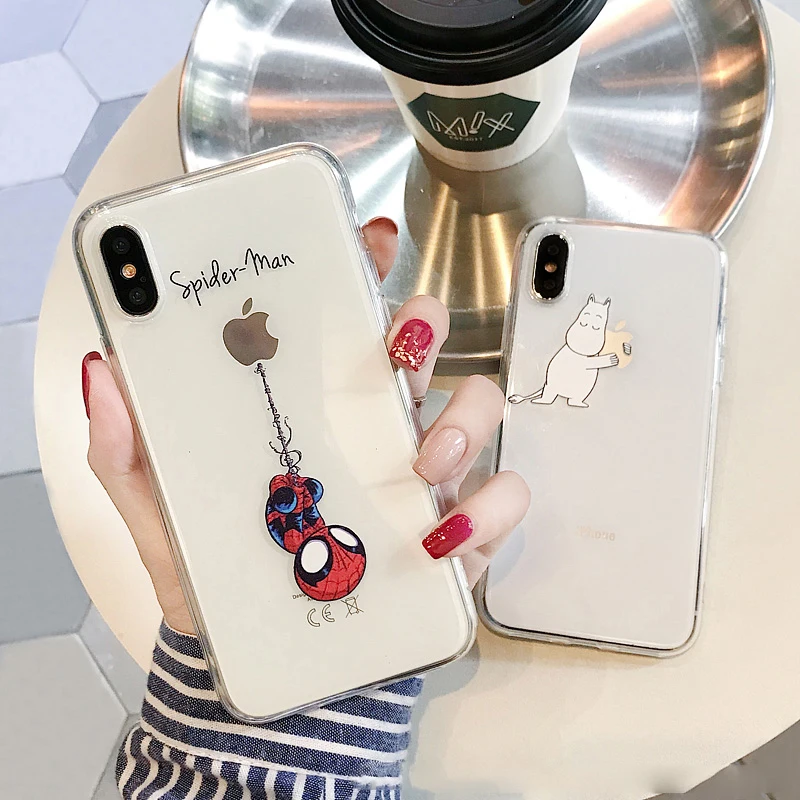 Cute Anime Cartoon Pattern Phone Cover Case For Iphone X Xs Max Xr 10 8 7 6 6s Plus Spiderman Luxury Soft Silicone Cases Coque
Cute Anime Cartoon Pattern Phone Cover Case For Iphone X Xs Max Xr 10 8 7 6 6s Plus Spiderman Luxury Soft Silicone Cases Coque
