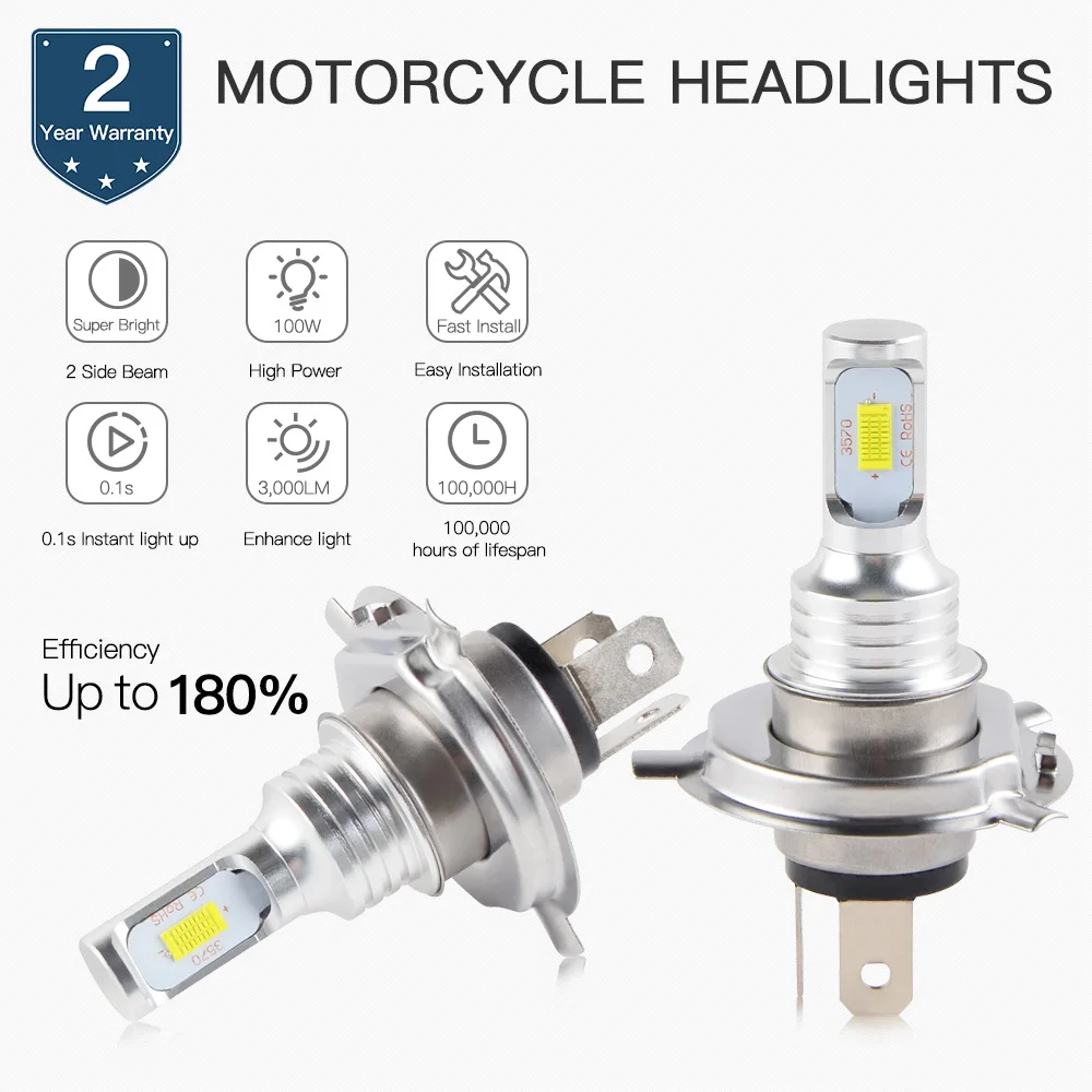NICECNC Motorcycle LED Headlight Bulbs For Honda CMX250 CRF250L CTX700 NC700X VF750 VT1100 1300 XR650L VTX1300 VFR800 CN250
NICECNC Motorcycle LED Headlight Bulbs For Honda CMX250 CRF250L CTX700 NC700X VF750 VT1100 1300 XR650L VTX1300 VFR800 CN250