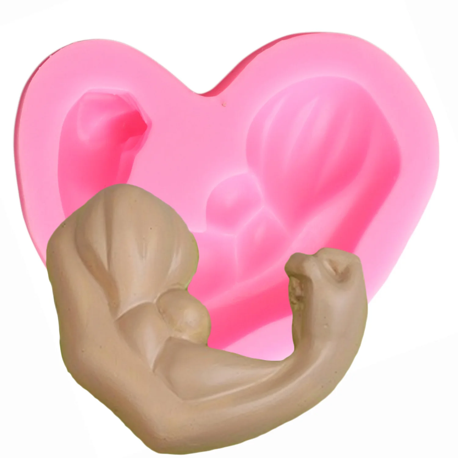 3D Strong Arm Muscles Shape Silicone Mold Polymer Clay Fondant Molds Cupcake Baking Chocolate Moulds Cake Decorating Tools
3D Strong Arm Muscles Shape Silicone Mold Polymer Clay Fondant Molds Cupcake Baking Chocolate Moulds Cake Decorating Tools