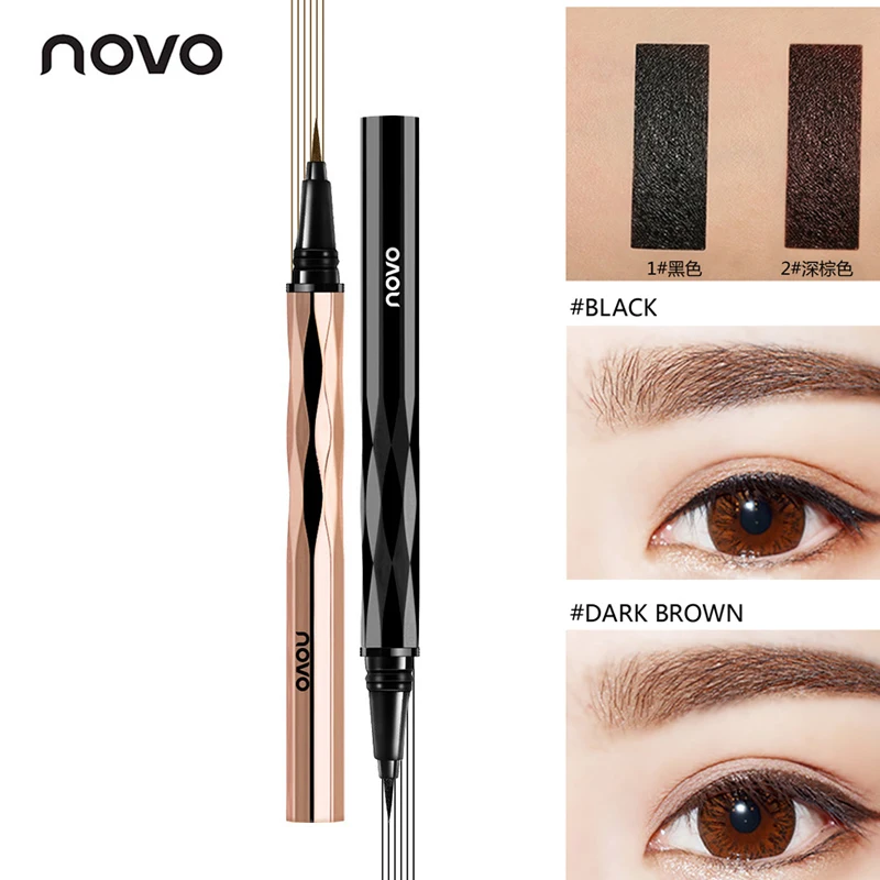 NOVO Black Brown Waterproof Liquid Eyeliner Make Up Beauty Comestics Long-lasting Eye Liner Pencil Makeup Tools for Eyeshadow
NOVO Black Brown Waterproof Liquid Eyeliner Make Up Beauty Comestics Long-lasting Eye Liner Pencil Makeup Tools for Eyeshadow
