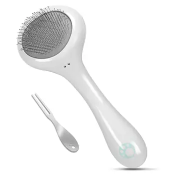 Pet Grooming Brush, Self Cleaning Slicker Brush Effectively Reduces Shedding Up to 95% Pro Deshedding Tool for Dogs & Cats PB052
Pet Grooming Brush, Self Cleaning Slicker Brush Effectively Reduces Shedding Up to 95% Pro Deshedding Tool for Dogs & Cats PB052