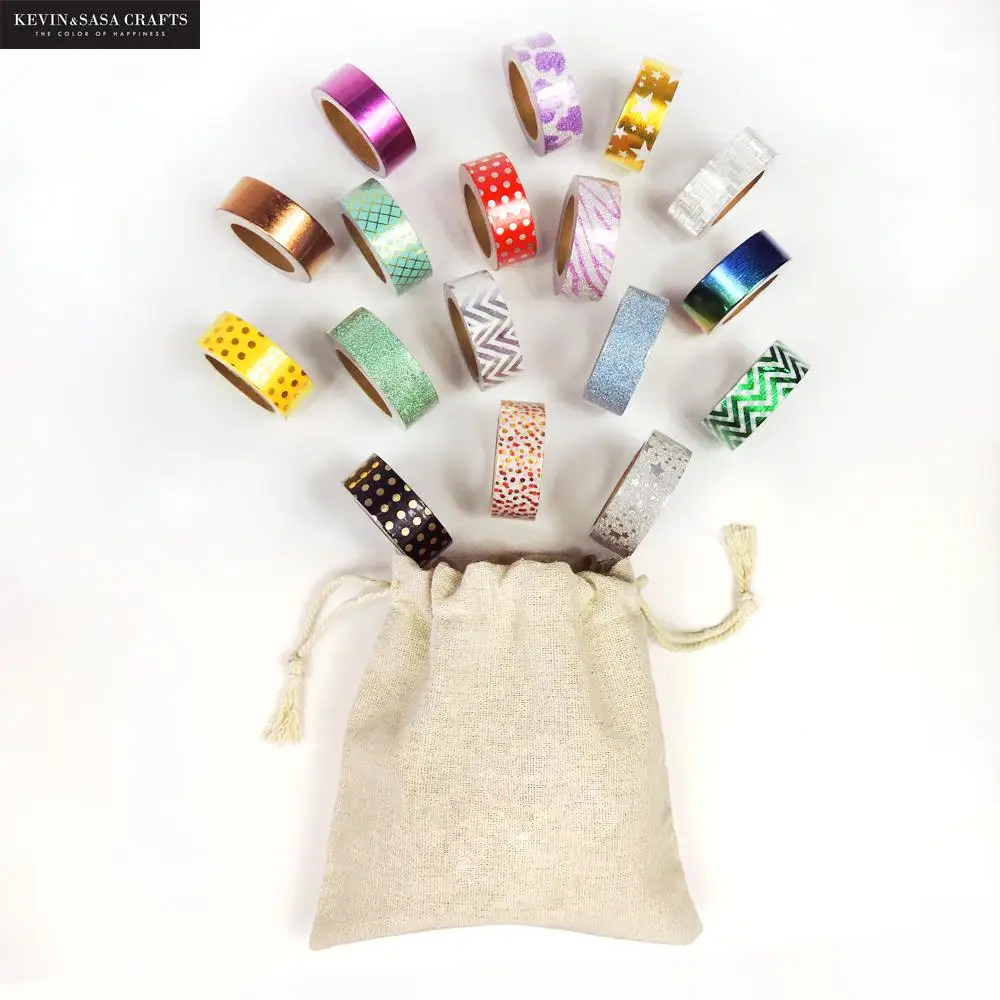 15/30Pcs Washi Tape Set Foil And Glitter Color Japanese Stationery Kawaii Paper Scrapbooking School Tools Decorative Tapes Mask
15/30Pcs Washi Tape Set Foil And Glitter Color Japanese Stationery Kawaii Paper Scrapbooking School Tools Decorative Tapes Mask
