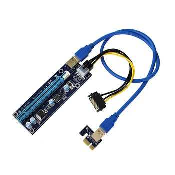 Mini PCI-E to PCI Express 1x to 16x Extender Riser video external graphics Card Adapter 6Pin Power Cable for Bitcoin BTC Mining
Mini PCI-E to PCI Express 1x to 16x Extender Riser video external graphics Card Adapter 6Pin Power Cable for Bitcoin BTC Mining
